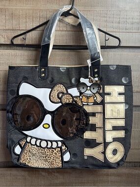 Hello Kitty Loungefly Sunglasses Leopard  Tote